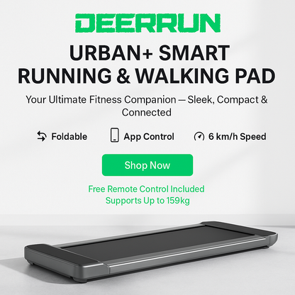 StealthStride Walking Pad: Ultra-Quiet Under-Desk Treadmill for Home & Office Workouts | Compact & Foldable