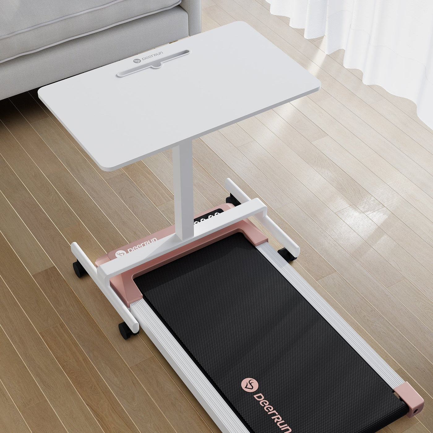 StealthStride Walking Pad: Ultra-Quiet Under-Desk Treadmill for Home & Office Workouts | Compact & Foldable